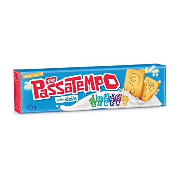 Bisc Passatempo Leite 150g Nestle