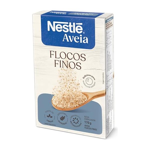 Aveia Em Flocos Finos Nestlé Caixa 170g