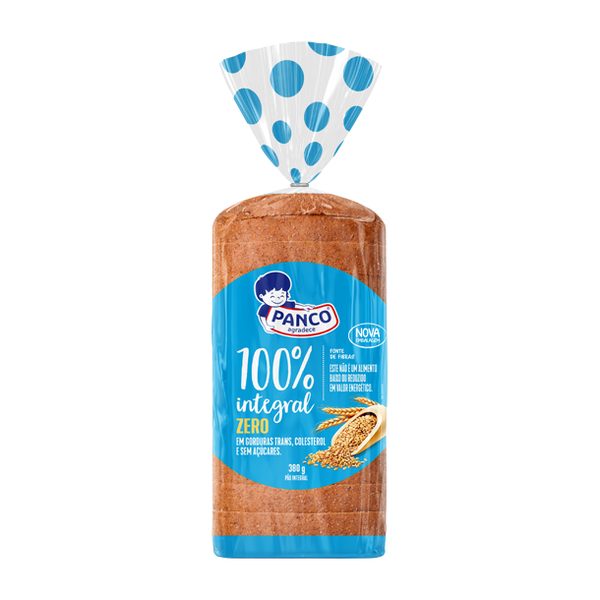 Pão Integral Zero Açúcar Panco Pacote 380g