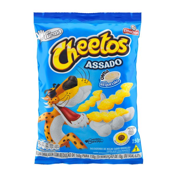 Cheetos onda sabor requeijão