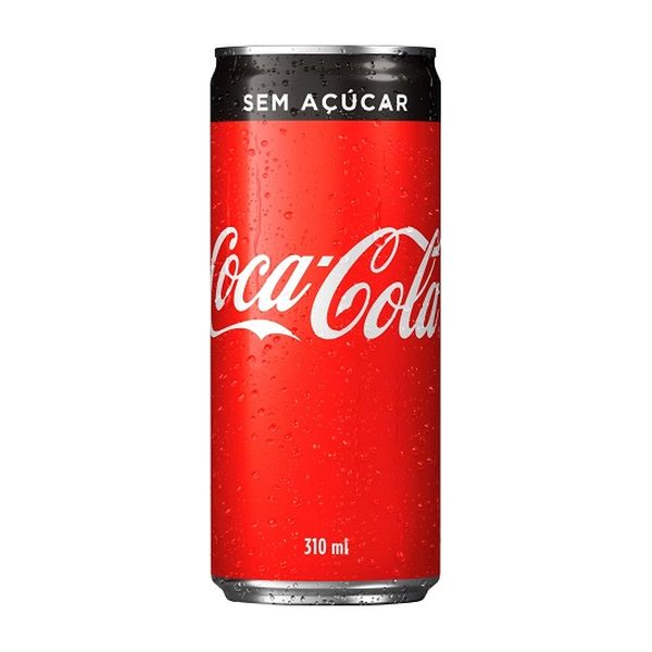 Refrigerante Sem Açúcar Coca Cola Lata 310ml