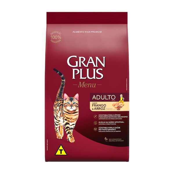 Ração para Gatos Adulto sabor Frango & Arroz