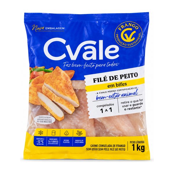 Filé de Peito de Frango Cvale