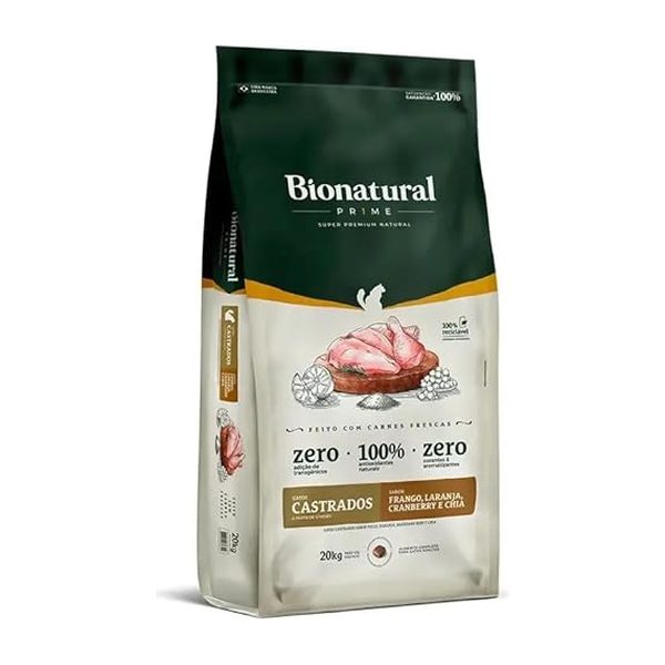 Bionatural Prime Gatos Filhotes Salmão