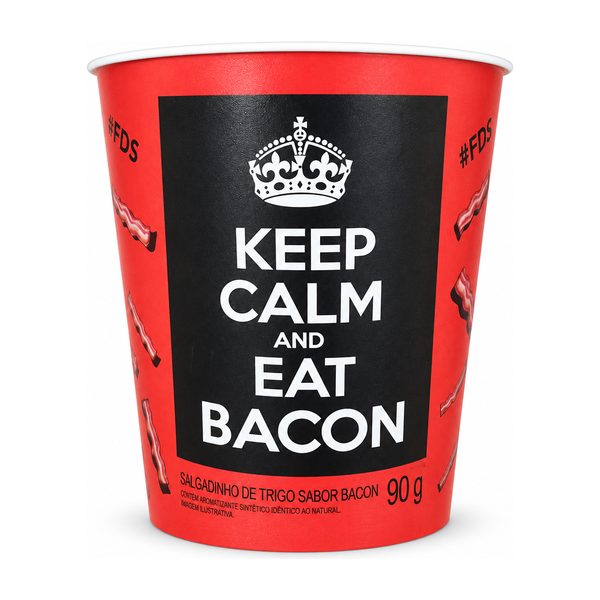 Salgadinho de Trigo Sabor Bacon